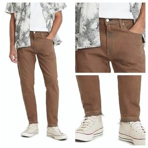 Levi's Men's Slim Jeans in Tan